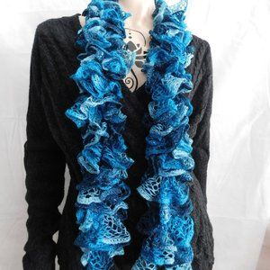 (2fo20$) blue scarf for women